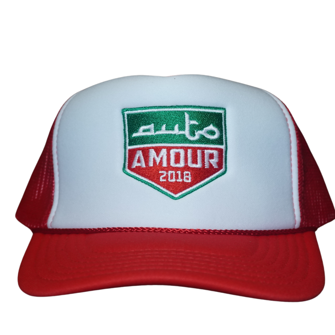 Auto Amour Red Trucker