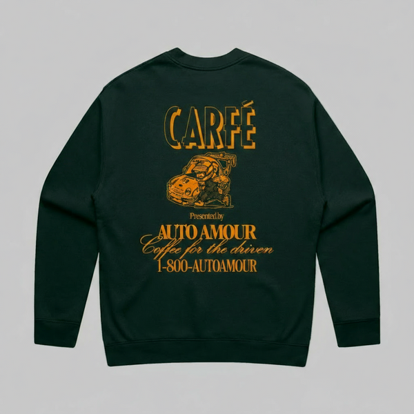 CARFE BY AUTO AMOUR CREW NECK GREEN