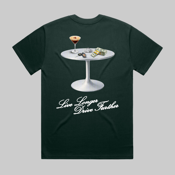 Auto Amour Table Essentials T-shirt Green