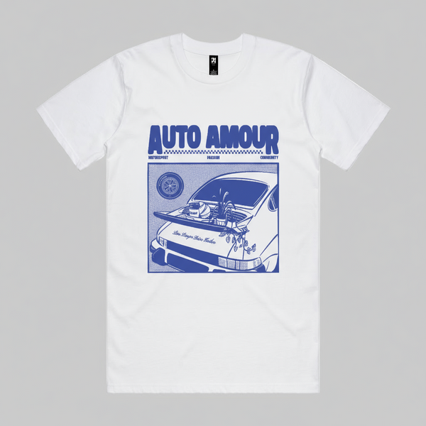 Auto Amour Porsche  Coffee Blue