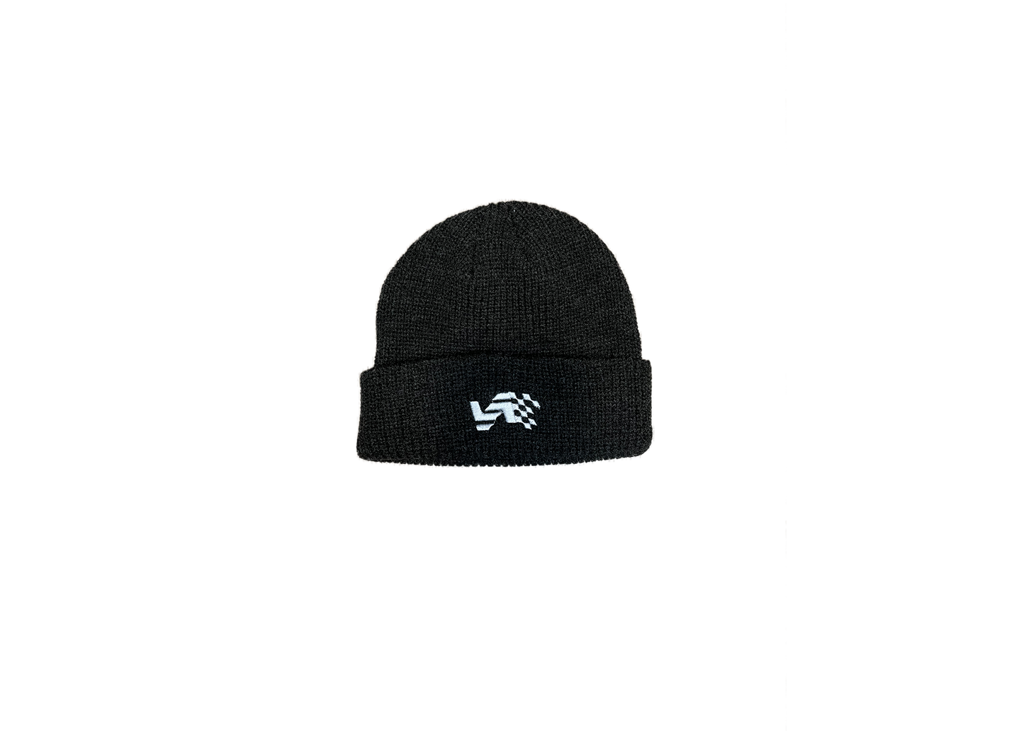 Auto Amour Flag Beanie Black