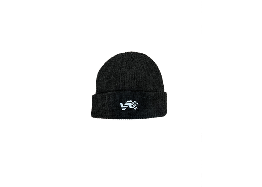 Auto Amour Flag Beanie Black