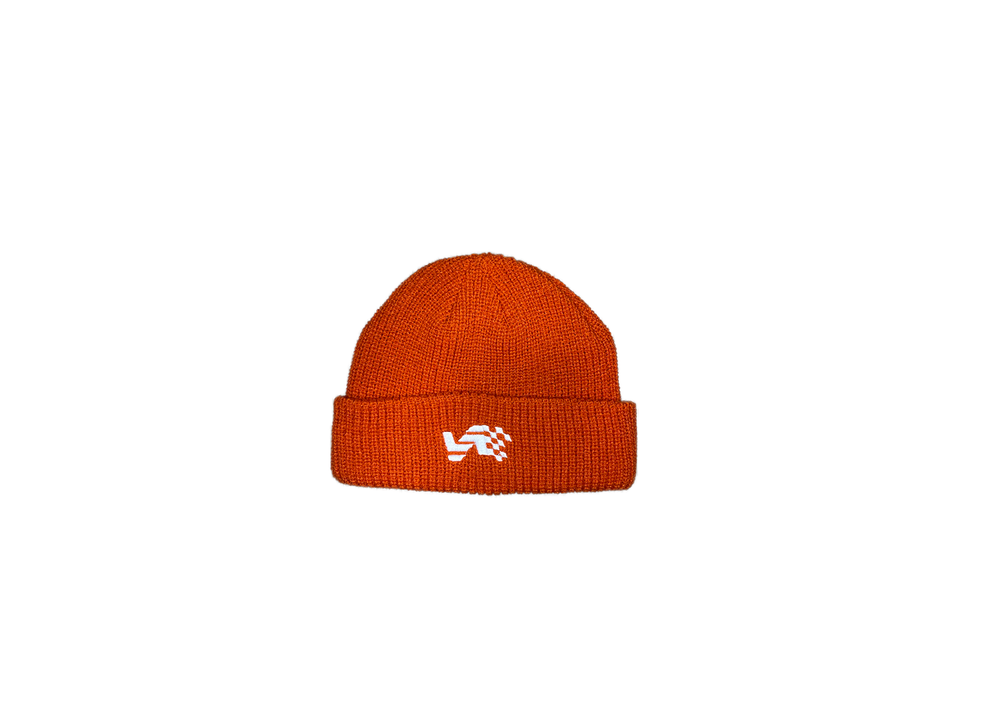 Auto Amour Flag Beanie Orange